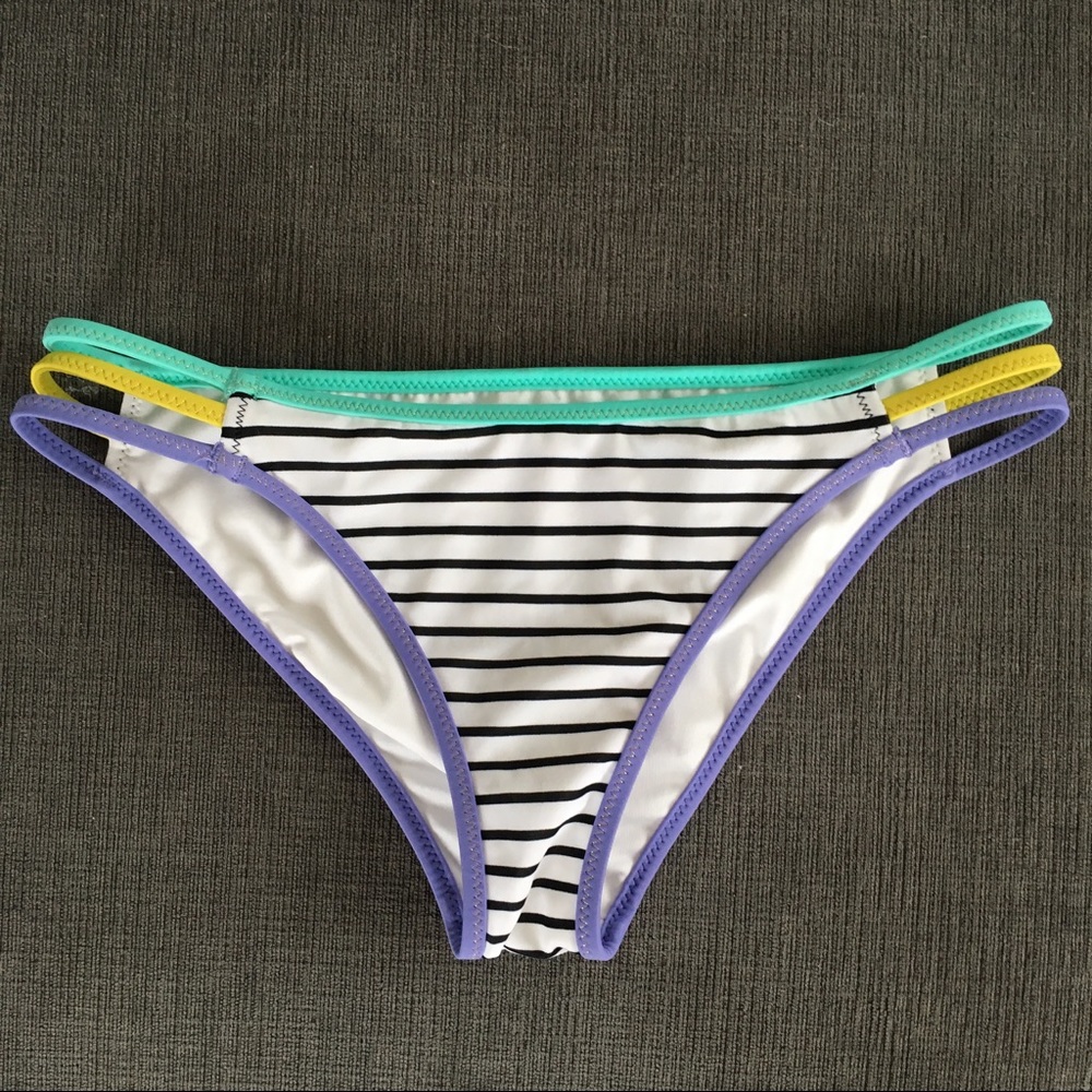 Victoria Secret Strappy Cheeky Swim Bottoms - SM